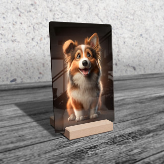 Shetland Sheepdog cartoon