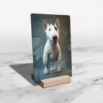 Miniature Bull Terrier cartoon