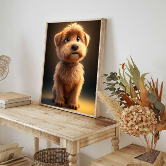 Norfolk Terrier cartoon