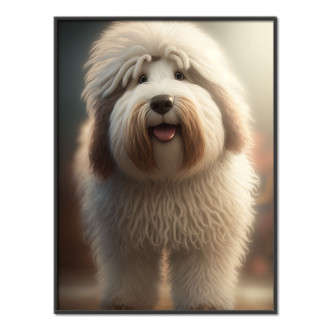 Polish Lowland Sheepdog cartoon