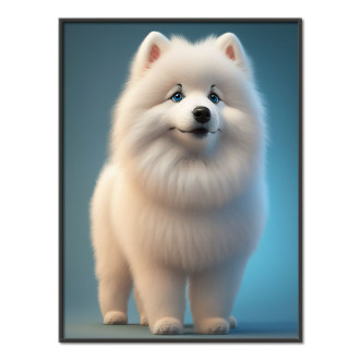 Samoyed cartoon