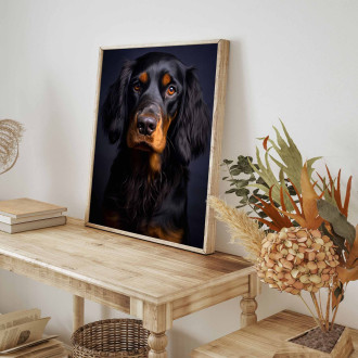 Gordon Setter realistic