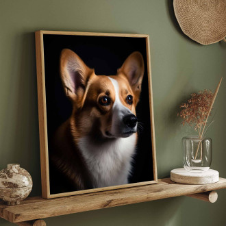 Pembroke Welsh Corgi realistic