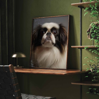 Japanese Chin realistic