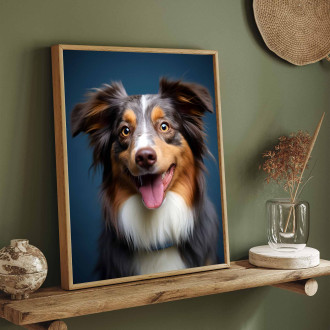 Miniature American Shepherd realistic