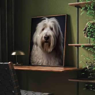 Old English Sheepdog realistic