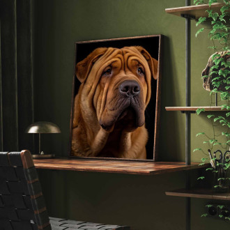 Chinese Shar-Pei realistic