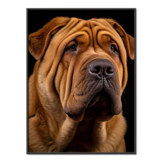 Chinese Shar-Pei realistic