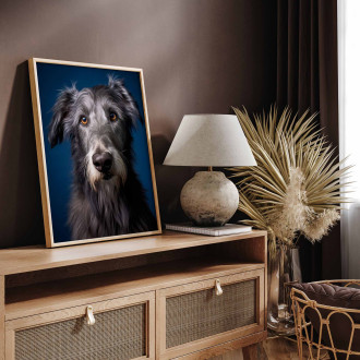 Scottish Deerhound realistic