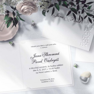 Wedding invitation L2223ot