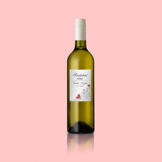 Wedding wine label KL1820v