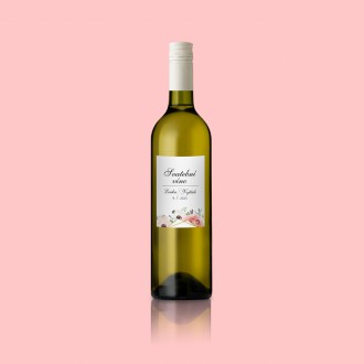 Wedding wine label KL1822v