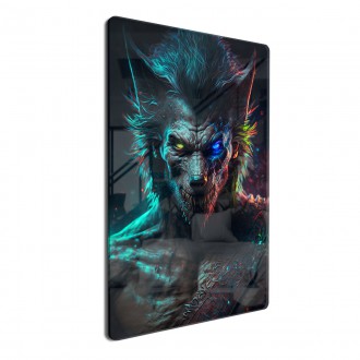 Acrylic glass Werewolf