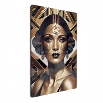 Acrylic glass Retro poster - woman