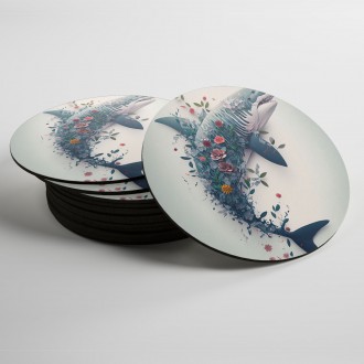 Coasters Flower shark