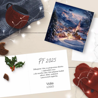 Christmas card N1012o